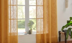 Штора портьерная Atmosphera Clem 140х260 см корица
