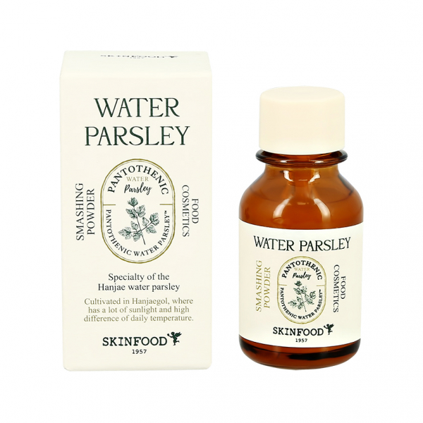 Точечное средство для лица `SKINFOOD` WATER PARSLEY с экстрактом омежника и цинком (против несовершенств кожи) 15 мл