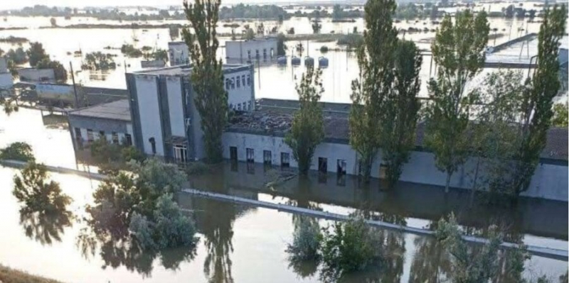 Він був такий один. Після підриву Каховської ГЕС затопило єдиний в Україні осетровий завод — фото